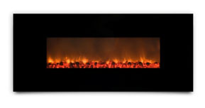 AMBIONAIR FLAME - Wall-Mounted Fireplace (EF-1100 BGC)