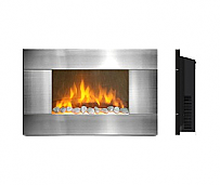 AMBIONAIR FLAME - LED Wall-Mounted Fireplace (EF-1510 SBP)