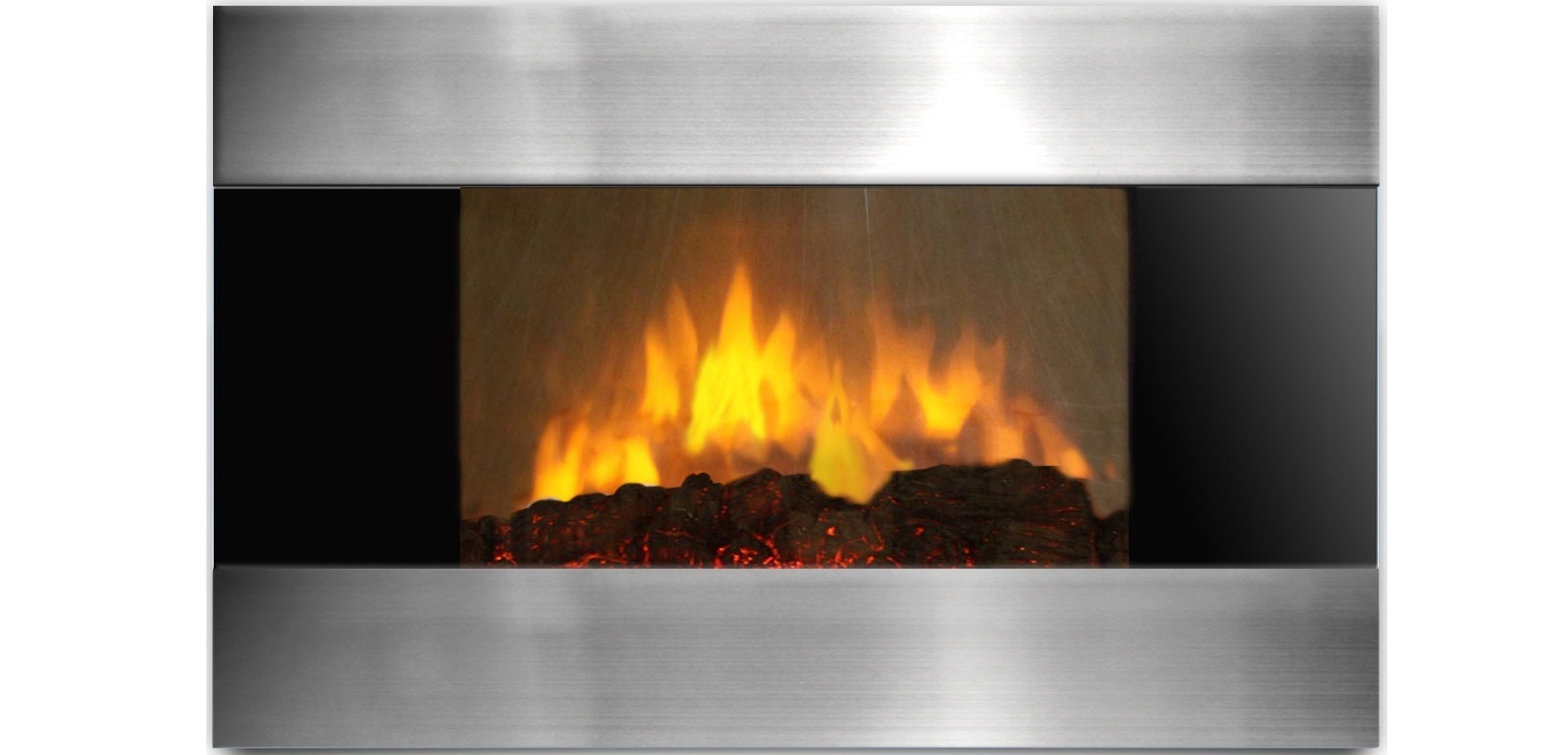 AmbionAir Flame 36 Electric Wall Mount Fireplace EF 1510 SL